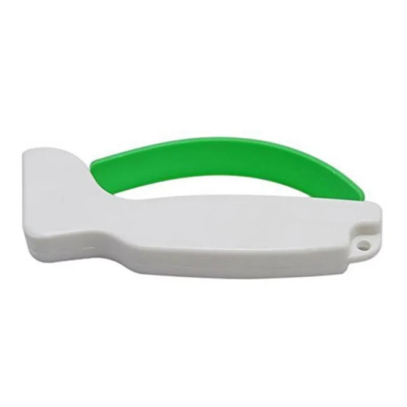 Nuoten-Couteau de poche aiguiseur domestique et outils de jardin, aiguiseur professionnel, plastique opaque pointu, tenu dans la main