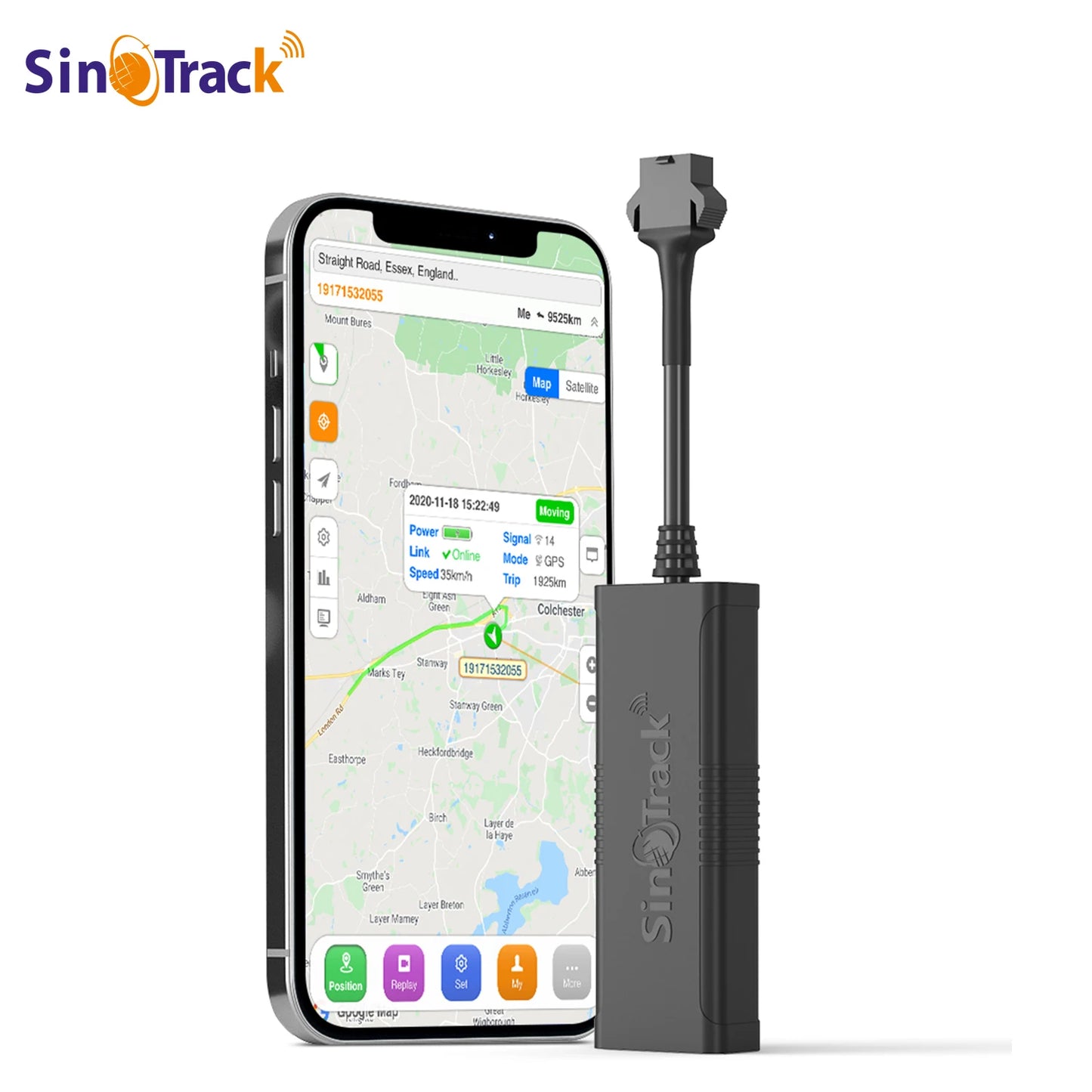 Mini traceur GPS ST-901M, dispositif de suivi de véhicule, localisateur GSM pour voiture et moto, télécommande avec système de surveillance en temps réel, application