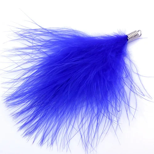 OlingArt plumes de dinde naturelles 10 pièces/lot 80MM couleur mixte femmes collier boucles d'oreilles