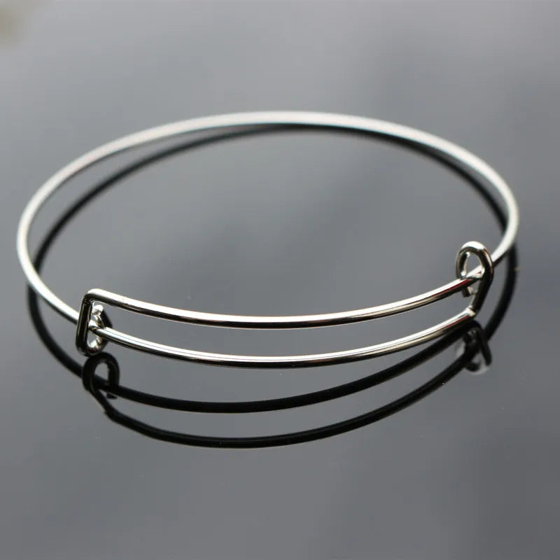 Manchette ouverte Punk Bracelets & Bracelet bijoux de mode pour femmes hommes pulseras mujer battement de coeur feuille flèche Triangle coeur Bracelet chaud