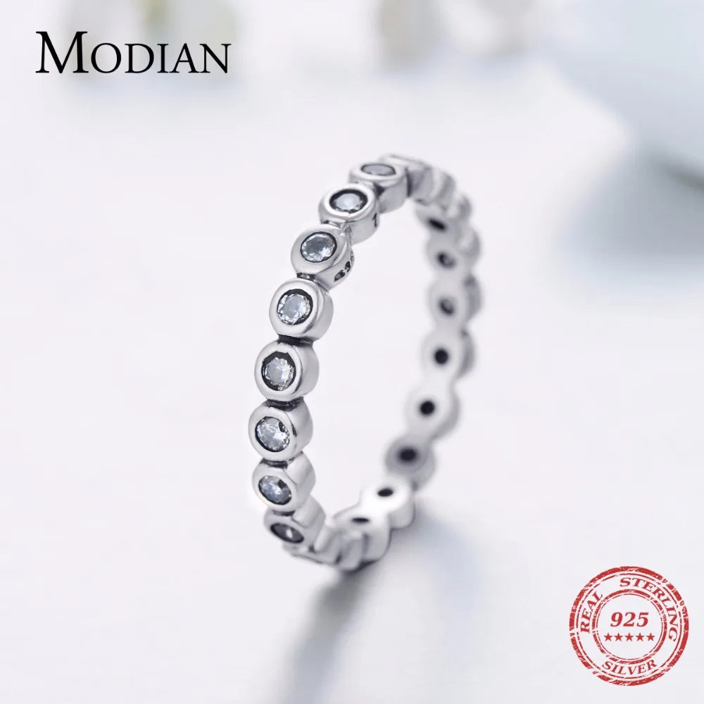 Bague de luxe en argent Sterling 925 véritable, de qualité supérieure, bijoux authentiques pour femmes, cadeau de mariage