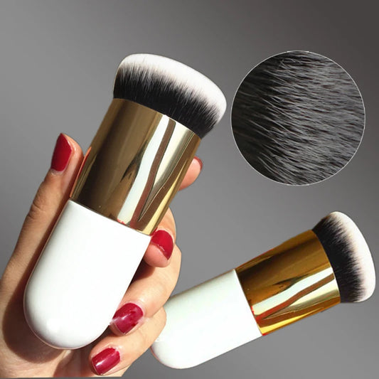 Nouveau Chubby Pier fond de teint brosse plat crème pinceaux de maquillage professionnel cosmétique maquillage brosse
