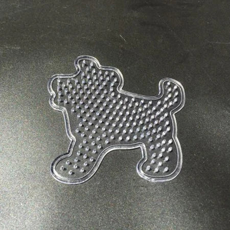 8 pièce/lot 5mm Hama perles modèle pochoir en plastique Puzzle PUPUKOU perles bricolage forme transparente Puzzle modèle PUPUKOU