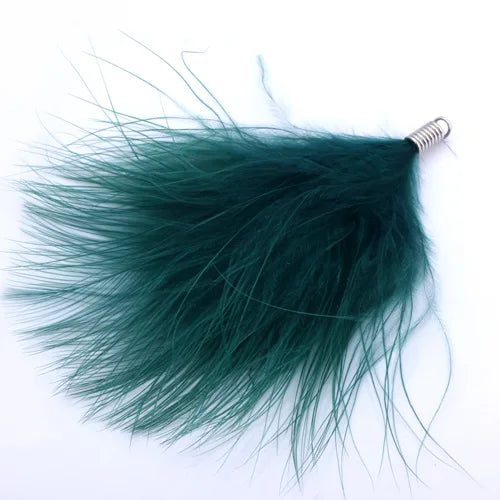 OlingArt plumes de dinde naturelles 10 pièces/lot 80MM couleur mixte femmes collier boucles d'oreilles