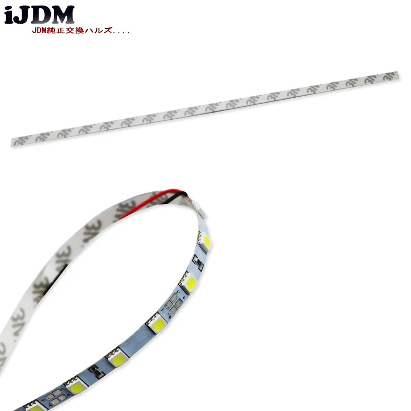 Lumière iJDM18-SMD-5050 de bande de T10 W5W LED pour la zone de cargaison de coffre de voiture ou l'éclairage intérieur, blanc bleu glacier/bleu de SG 6000K, 12V