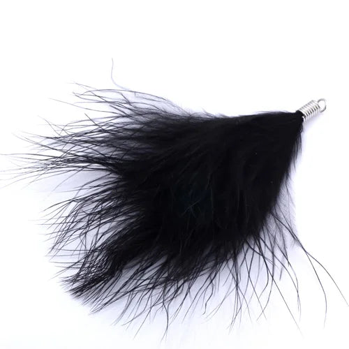 OlingArt plumes de dinde naturelles 10 pièces/lot 80MM couleur mixte femmes collier boucles d'oreilles