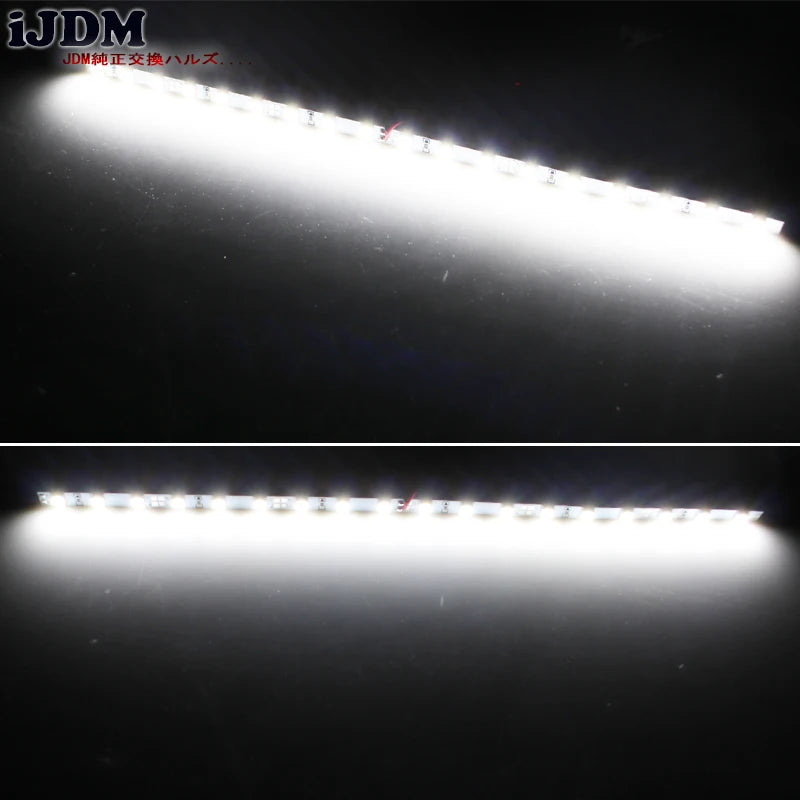 Lumière iJDM18-SMD-5050 de bande de T10 W5W LED pour la zone de cargaison de coffre de voiture ou l'éclairage intérieur, blanc bleu glacier/bleu de SG 6000K, 12V
