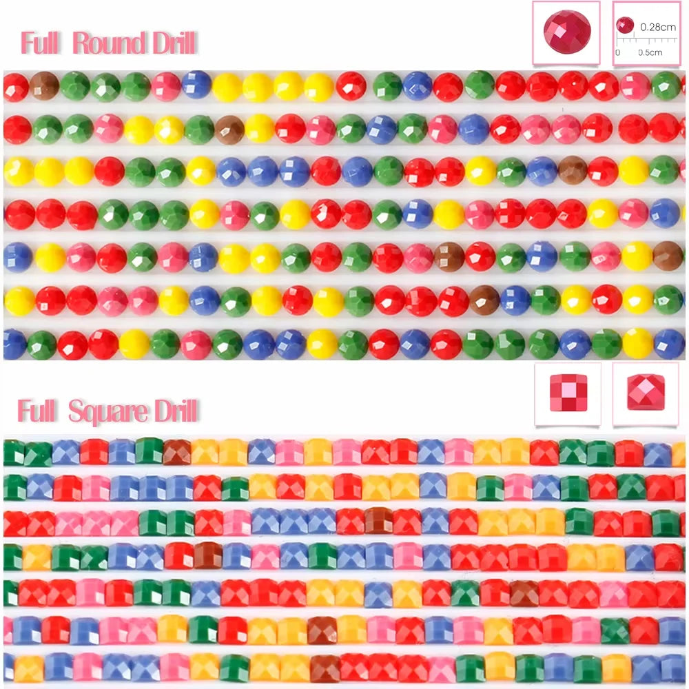 G-94 Diamant Art Peinture Classique Europe Style Nature morte Paysage marin Décoration Maison Diamant Peinture Kit