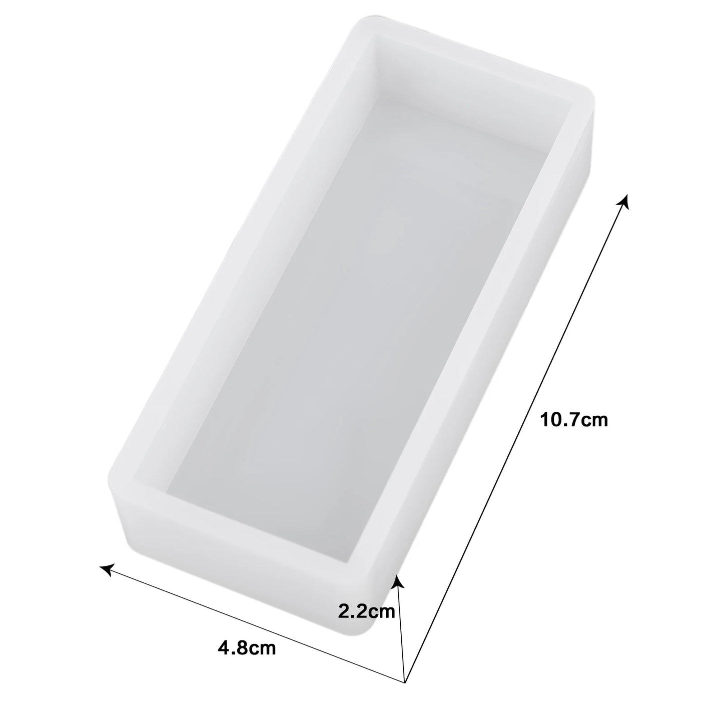 Moule en résine Cube cuboïde, cristal époxy, Silicone, bricolage de bijoux, pendentif, plateau de rangement, moule carré rectangulaire, accessoires de moulage