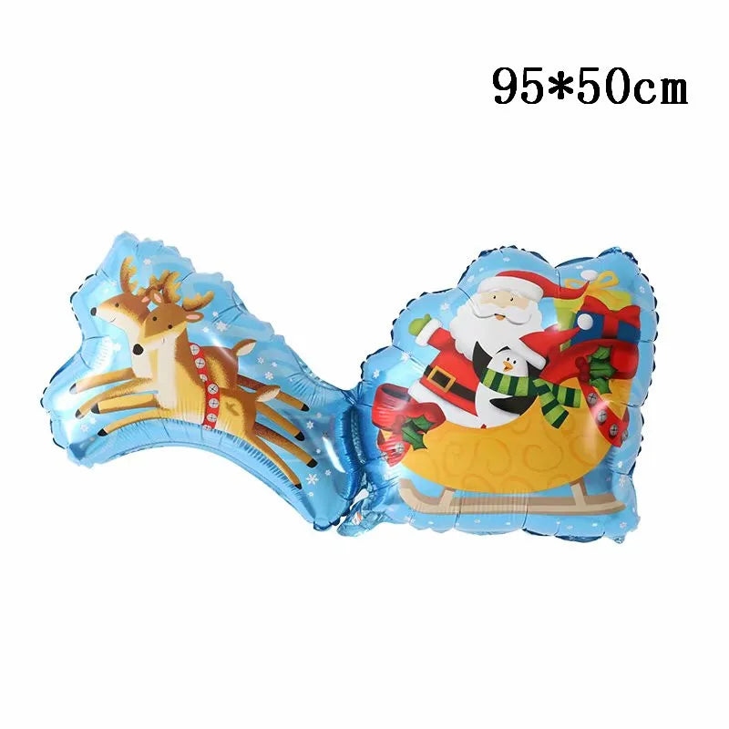 Ballon bonhomme de neige père Noël ballons arbre de noël décoration