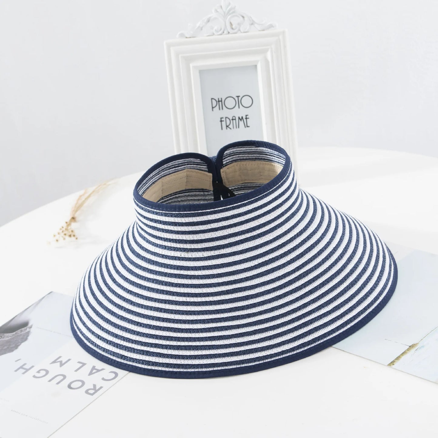 LaMaxPa nouvelles femmes été visières chapeau pliable chapeau de soleil large bord plage chapeaux chapeau de paille chapeau femme plage Protection UV casquette