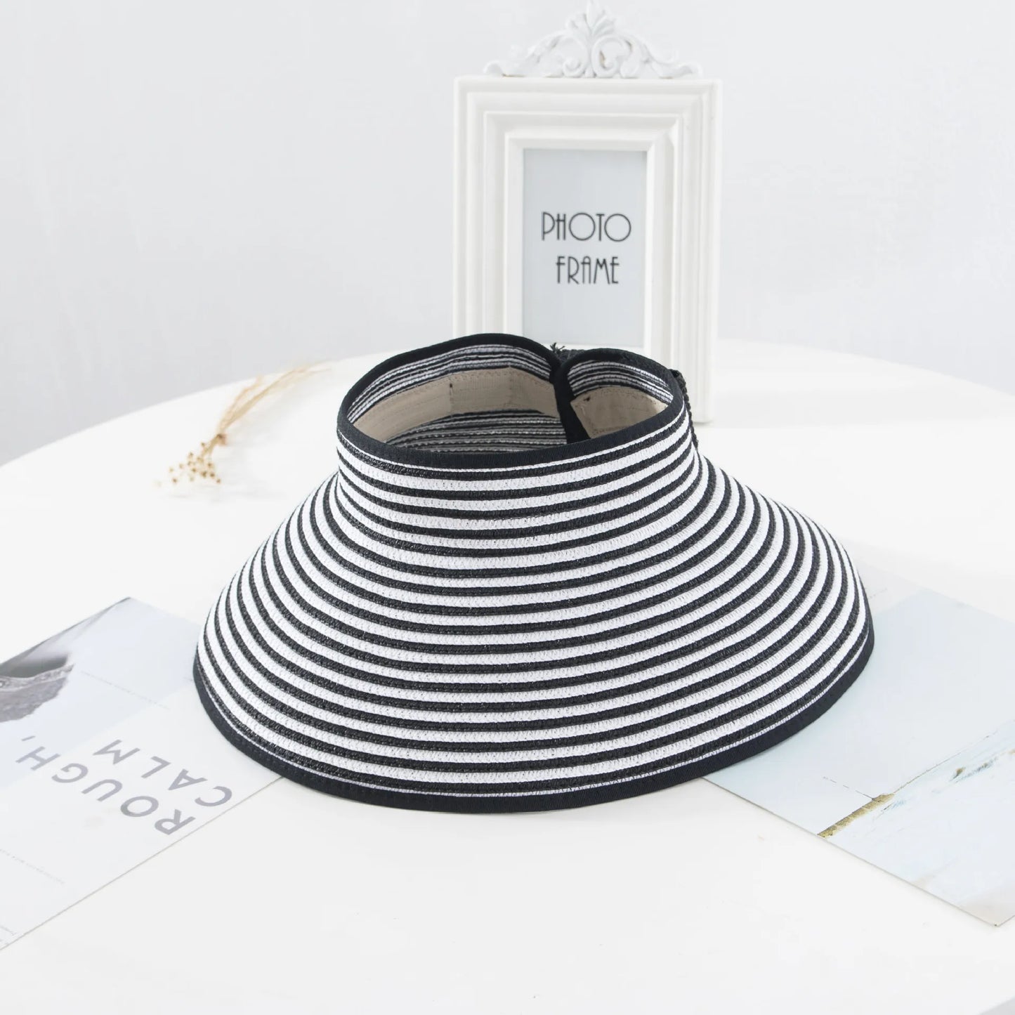 LaMaxPa nouvelles femmes été visières chapeau pliable chapeau de soleil large bord plage chapeaux chapeau de paille chapeau femme plage Protection UV casquette