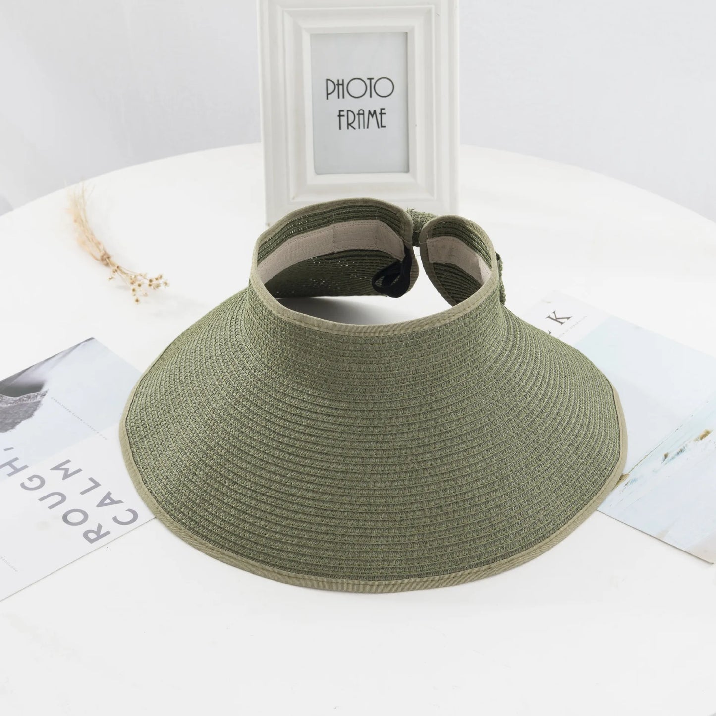 LaMaxPa nouvelles femmes été visières chapeau pliable chapeau de soleil large bord plage chapeaux chapeau de paille chapeau femme plage Protection UV casquette