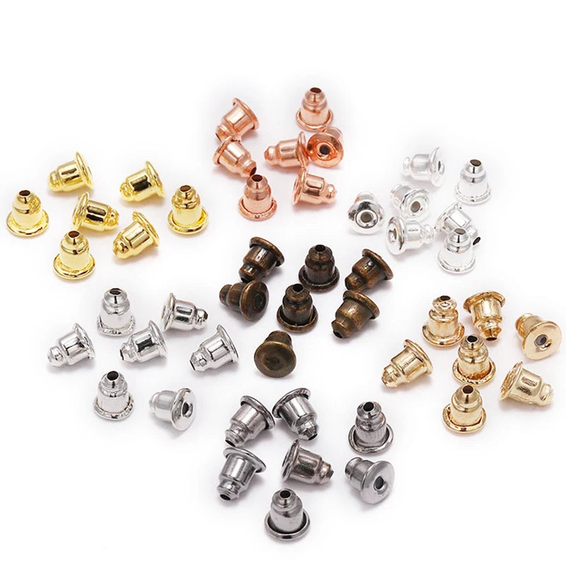 50-200 pcs/lot boucles d'oreilles femoirs boucle d'oreille