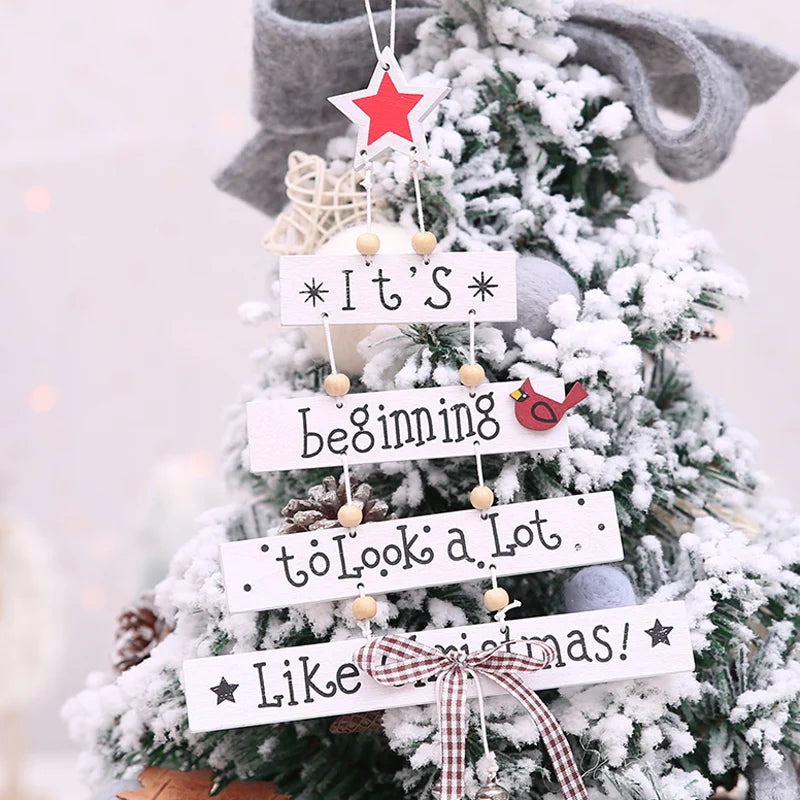 (1 pièce) décorations d'arbre de Noël blanches