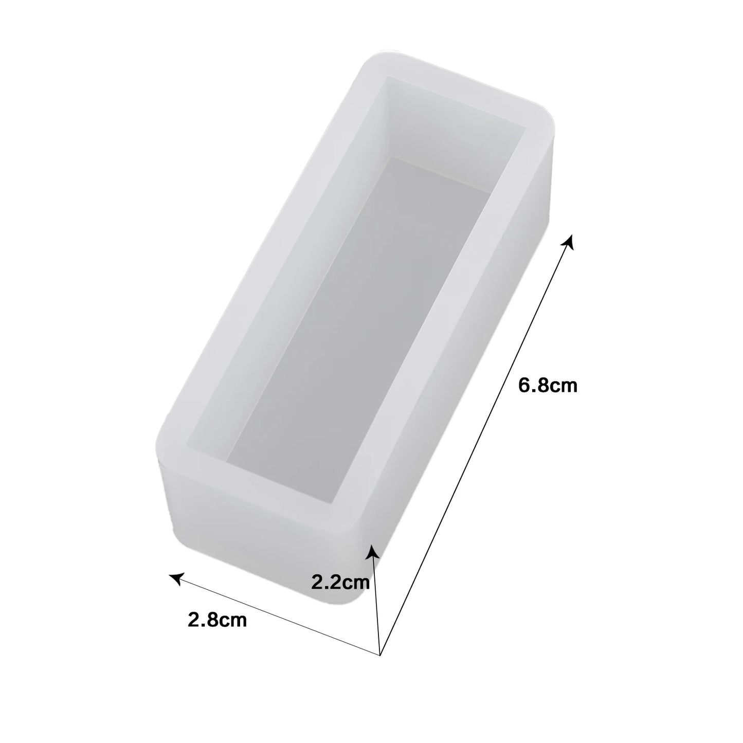 Moule en résine Cube cuboïde, cristal époxy, Silicone, bricolage de bijoux, pendentif, plateau de rangement, moule carré rectangulaire, accessoires de moulage