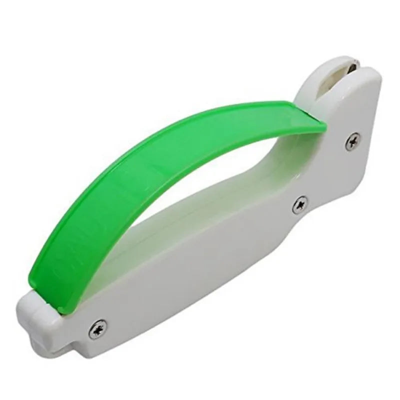 Nuoten-Couteau de poche aiguiseur domestique et outils de jardin, aiguiseur professionnel, plastique opaque pointu, tenu dans la main