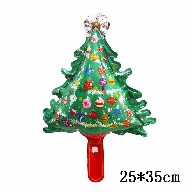 Ballon bonhomme de neige père Noël ballons arbre de noël décoration