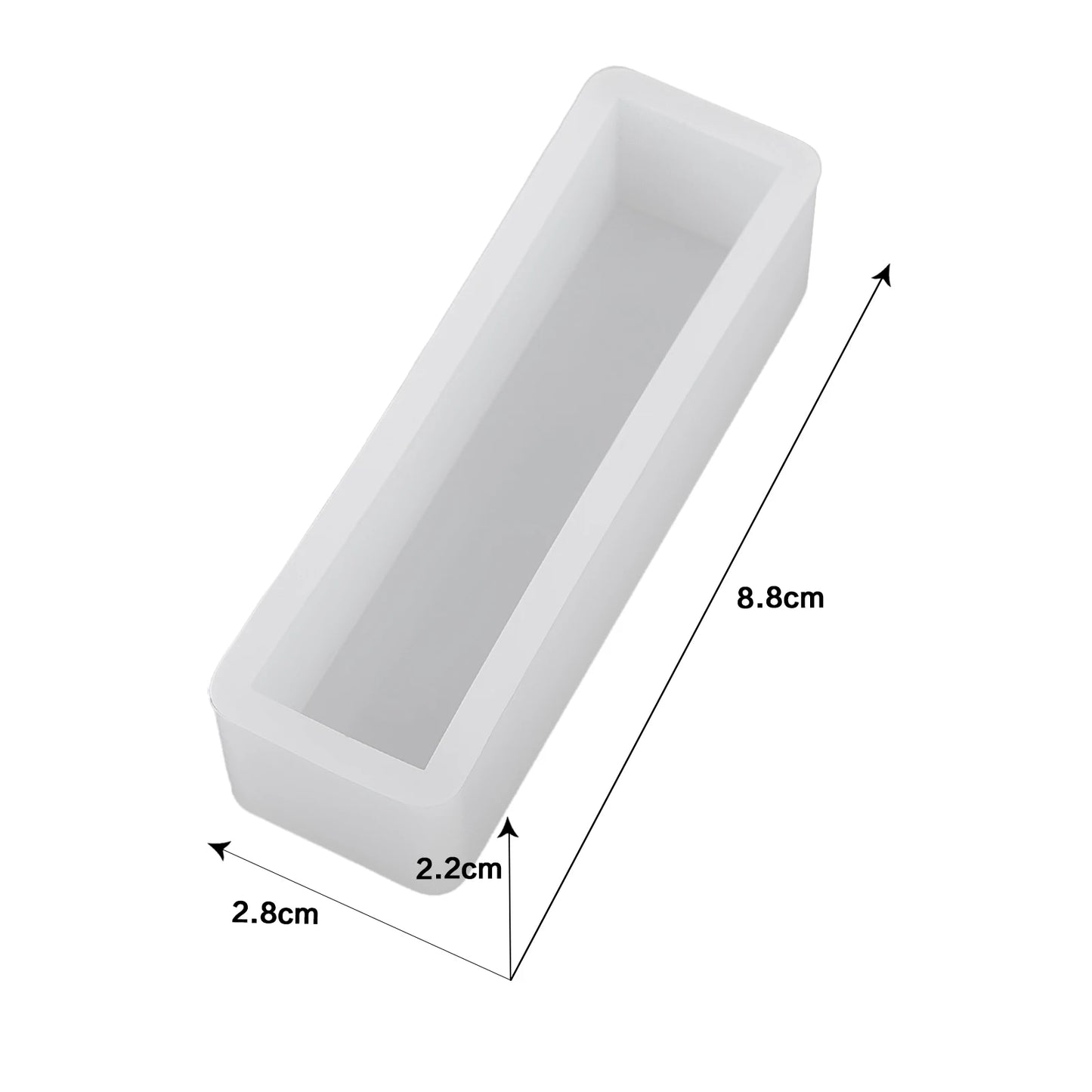 Moule en résine Cube cuboïde, cristal époxy, Silicone, bricolage de bijoux, pendentif, plateau de rangement, moule carré rectangulaire, accessoires de moulage