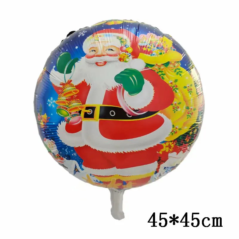 Ballon bonhomme de neige père Noël ballons arbre de noël décoration