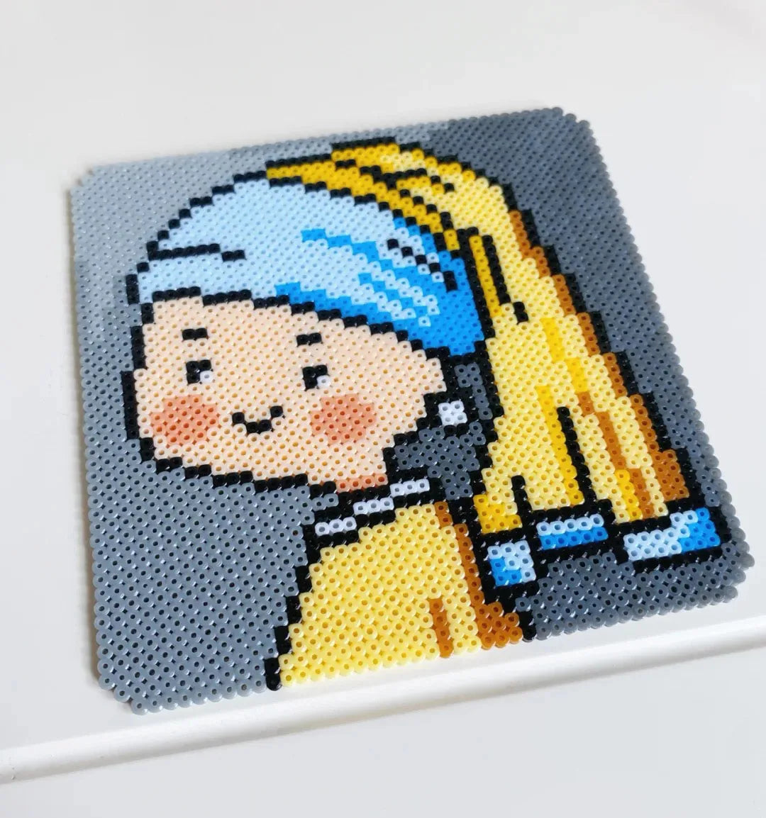 8 pièce/lot 5mm Hama perles modèle pochoir en plastique Puzzle PUPUKOU perles bricolage forme transparente Puzzle modèle PUPUKOU