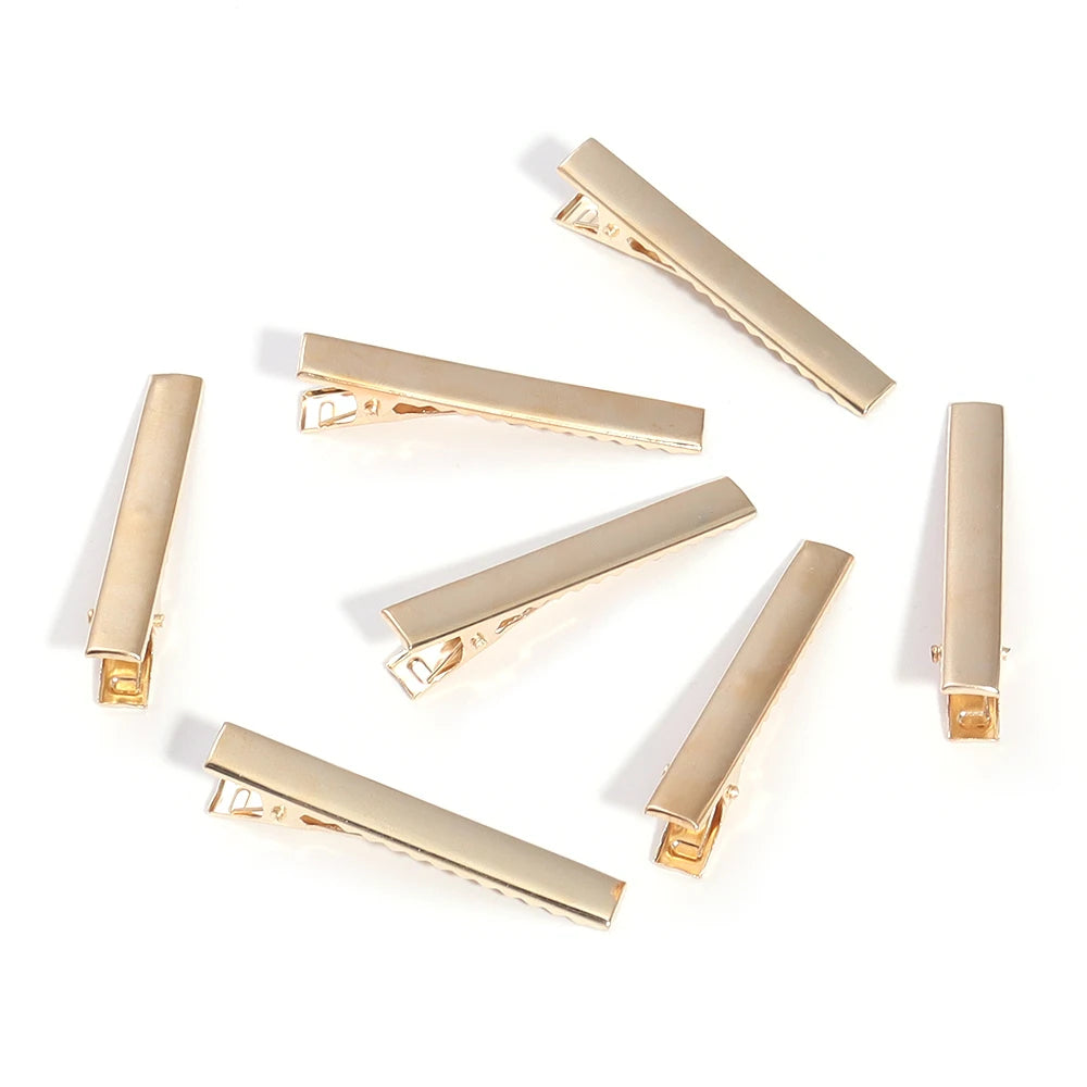Pince à cheveux en métal pour la fabrication de bijoux, épingle à cheveux, 20 à 50 pièces