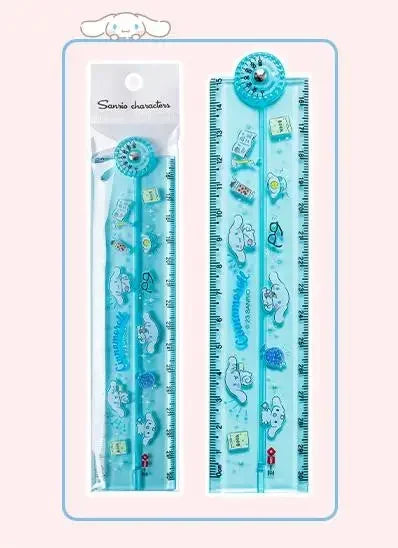 Sanrio Kuromi Image règle pliante rotative 30 cm règles de dessin animé Kawaii pour étudiant école papeterie enseignant récompenses en classe