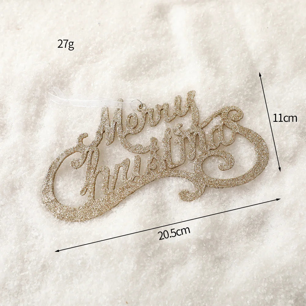 Boule de paillettes de Noël pour la décoration de la maison