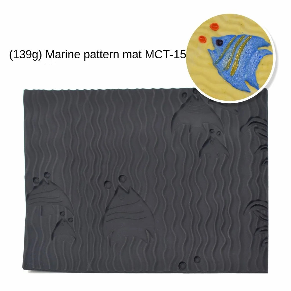 Rouleau suisse texturé Silicone tapis moule