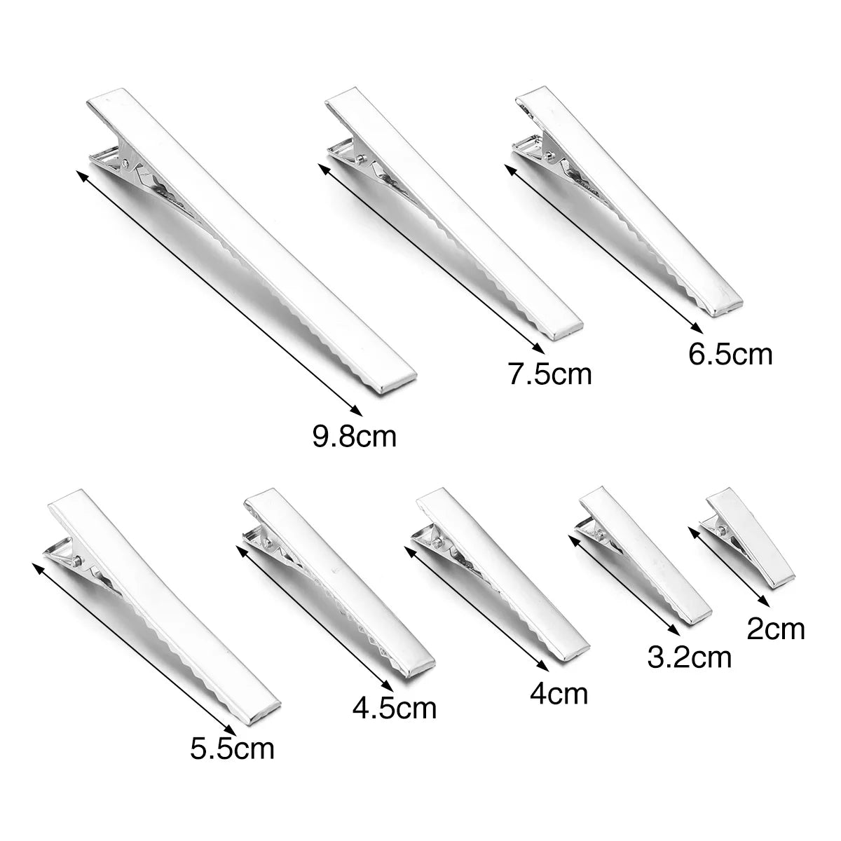 Pince à cheveux en métal pour la fabrication de bijoux, épingle à cheveux, 20 à 50 pièces