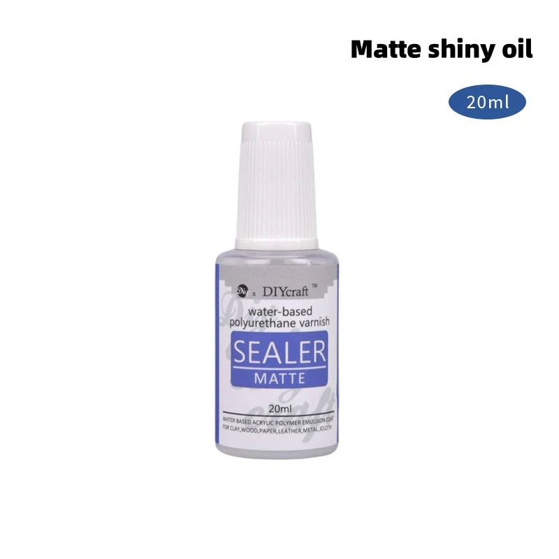 Résine époxy imperméable, 20/60ml, protection éclaircissante, Gel scellant, moule, huile de polissage, outil de fabrication de bijoux