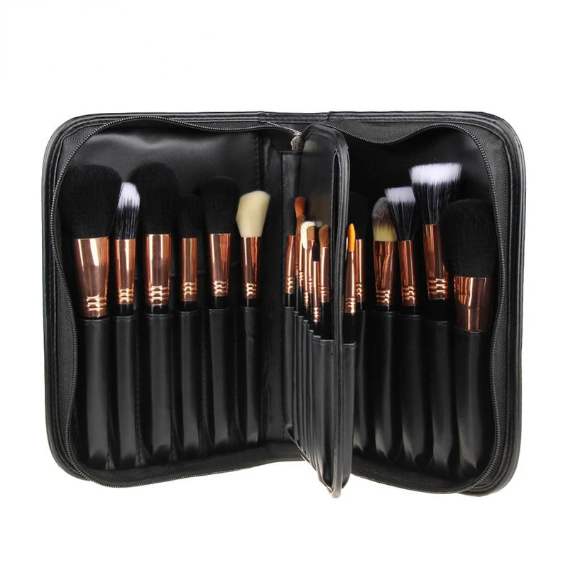 Sac de maquillage cosmétique à fermeture éclair, trousse de toilette de voyage pour brosse, mallette de lavage, grande capacité, conteneur de beauté, pochette de rangement, organisateur étanche
