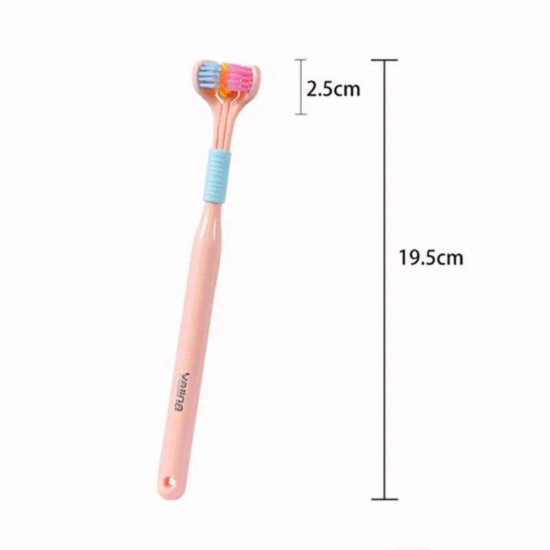 Tooth Brush with Soft Bristles Easy to Use Deep Cleaning Toothbrush for Adults Kids Boys Girls