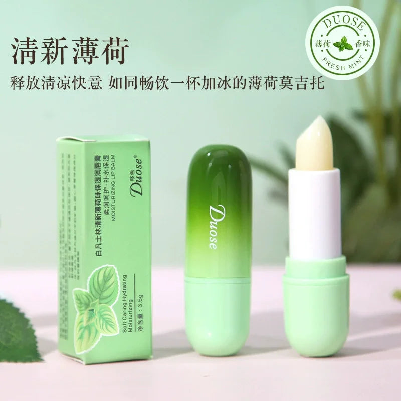 Nouveaux ensembles de baumes à lèvres Fruits hydratant lèvres hydratant nourrissant hydratant rouge à lèvres Kits lèvres huile hydratante et Non grasse