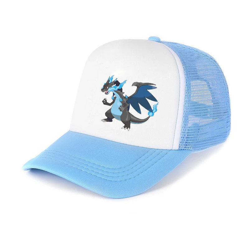 Casquette de baseball Stitch pour garçons et filles, chapeau de soleil en maille imprimé hip-hop décontracté unisexe à protection réglable, chapeau classique à visière en coton