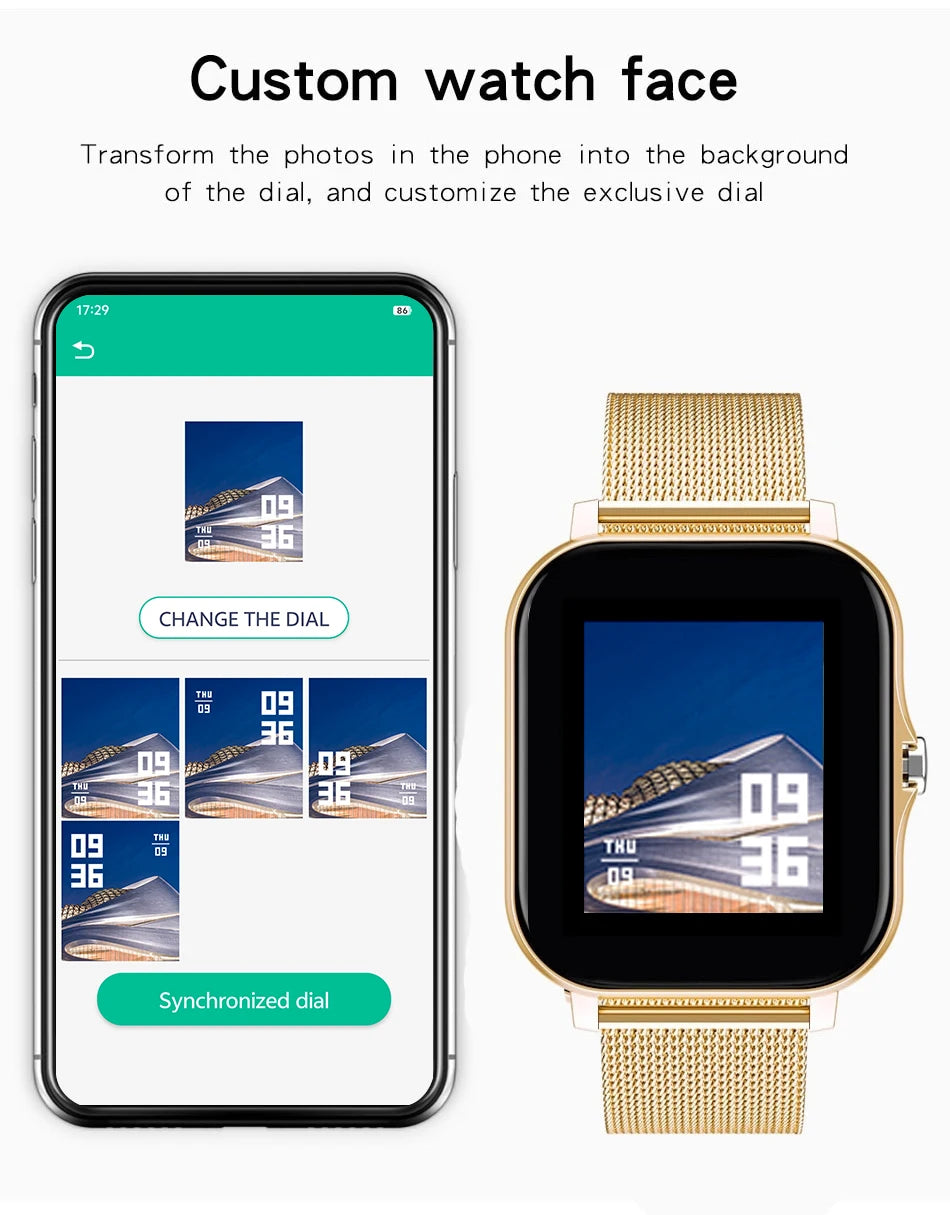 Montre intelligente SIMSONLAB 2025, fusion de technologie de pointe et élégance intemporelle