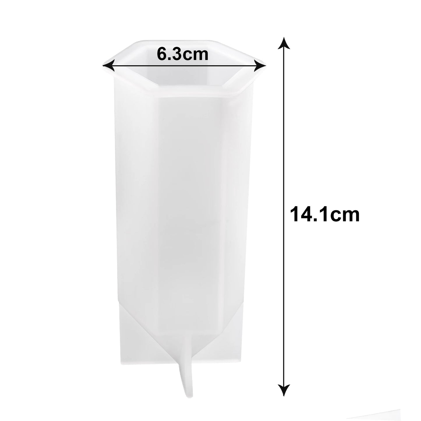 Moule en résine Cube cuboïde, cristal époxy, Silicone, bricolage de bijoux, pendentif, plateau de rangement, moule carré rectangulaire, accessoires de moulage