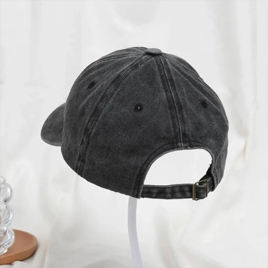 Casquette Homme printemps/été chapeau femme brodé coeur de pêche lavage Denim Baseball chapeau décontracté Version coréenne mince Gorras