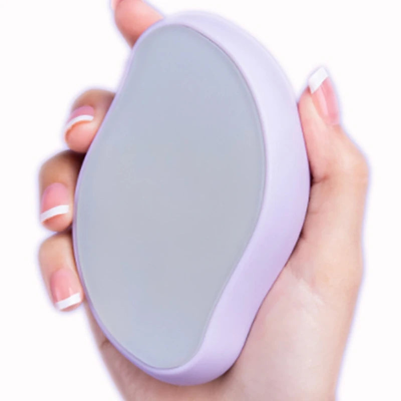Cristal Epil épilation gomme indolore sûr réutilisable facile à nettoyer outil d'épilation physique verre épilation corps beauté gomme