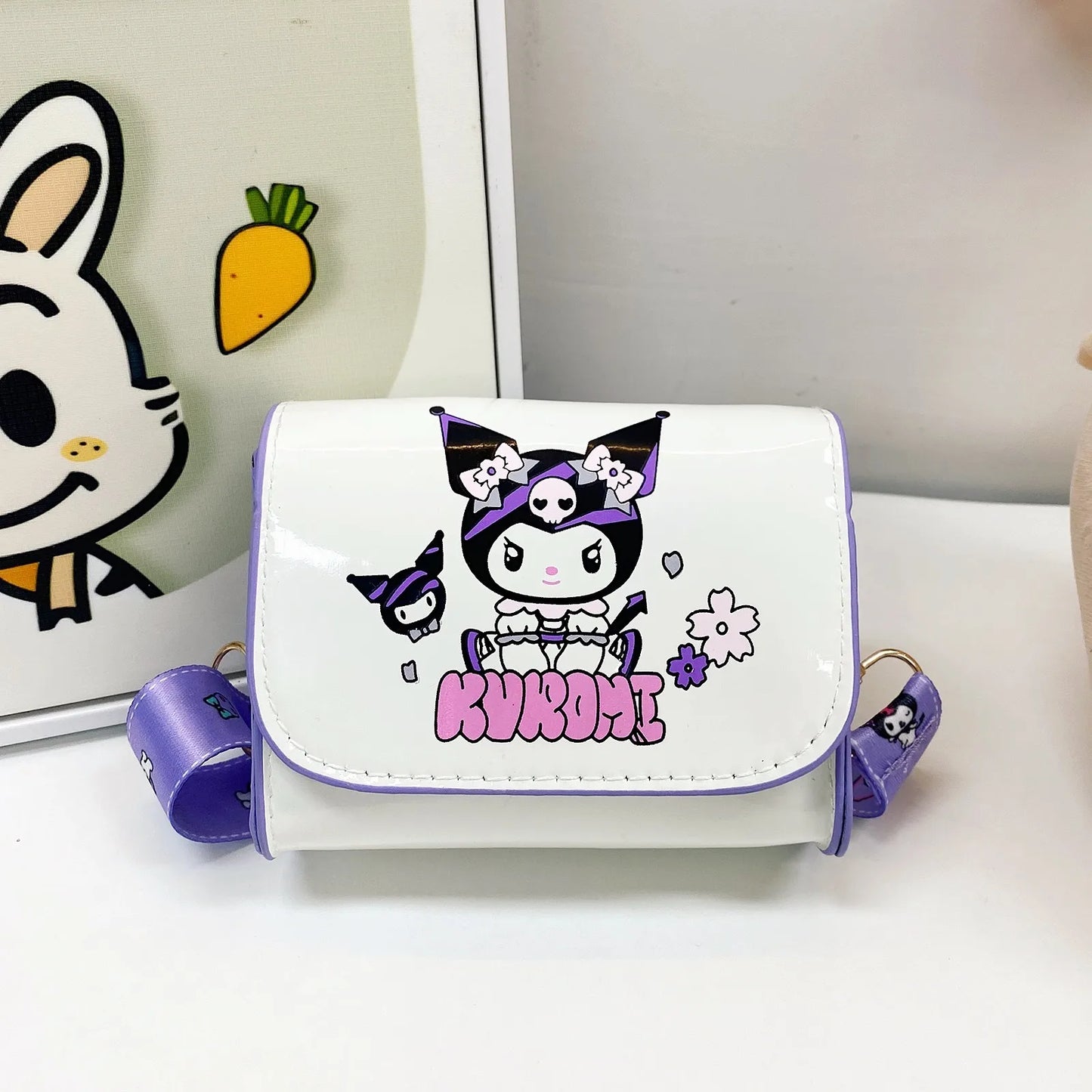 Sac à bandoulière Anime Kuromi Stitch, mini sacs à bandoulière