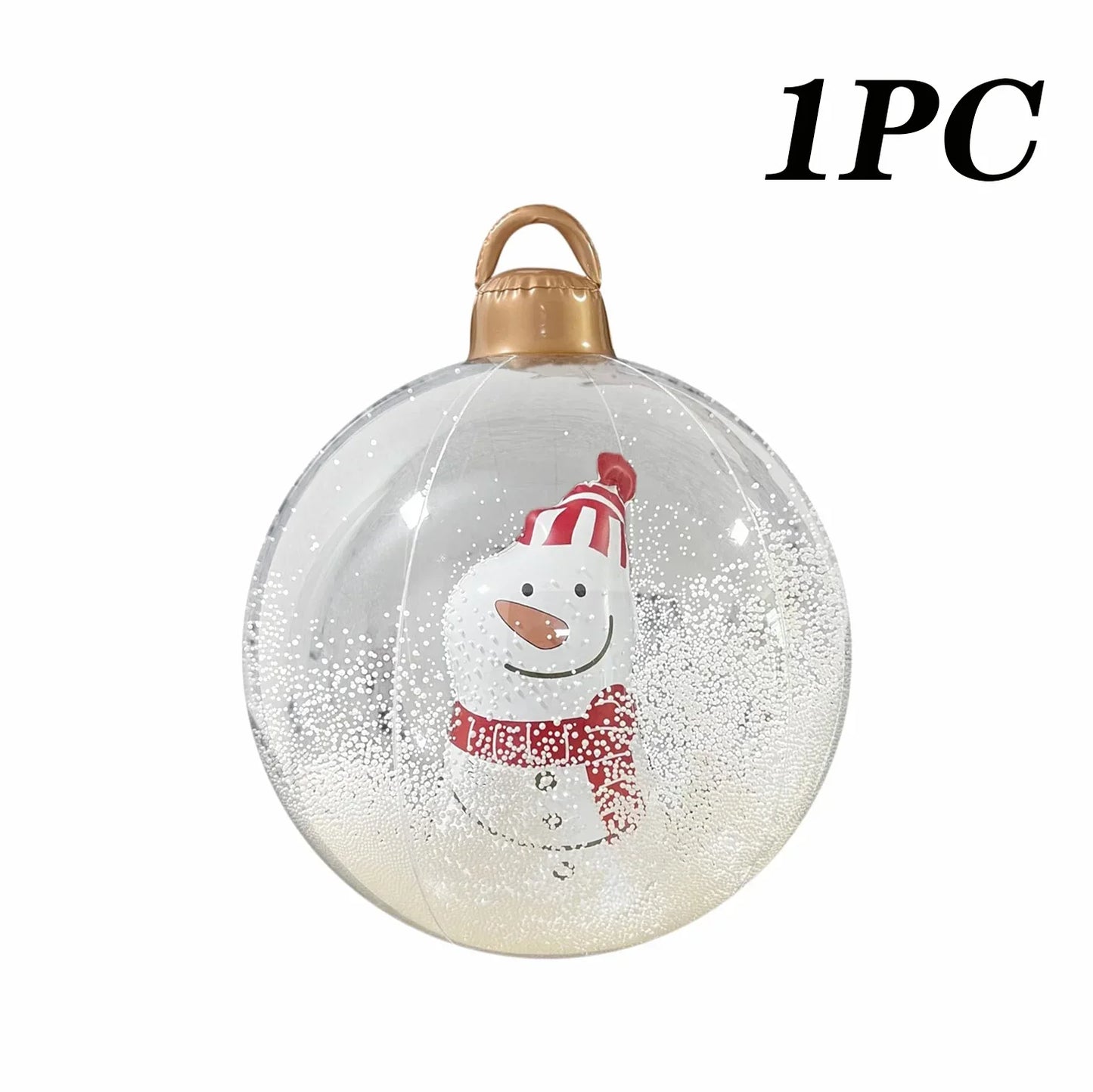 Ballons de noël bonhomme de neige, décorations d'arbre de Noël