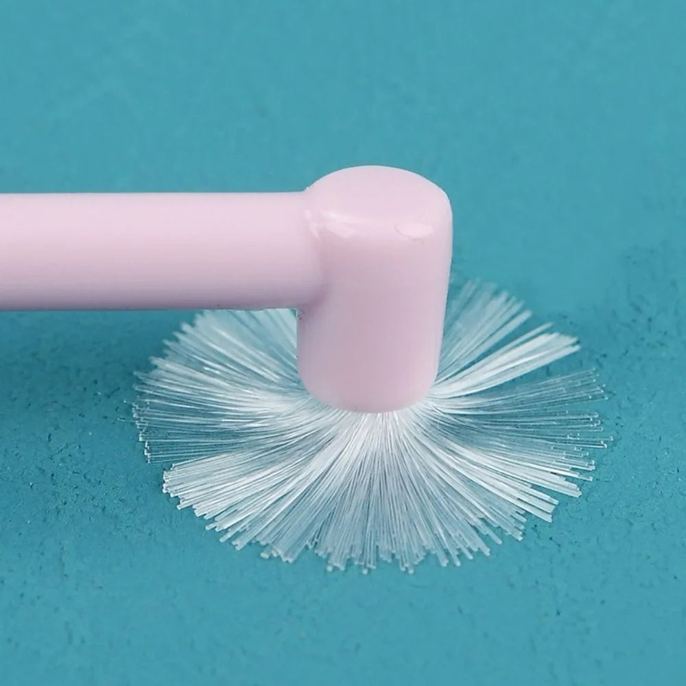 Interdental Tooth Brush Orthodontic Teeth Braces Cleaning Head Flat Single Brush Pointed Toothbrush Dental Stain Toothbrush