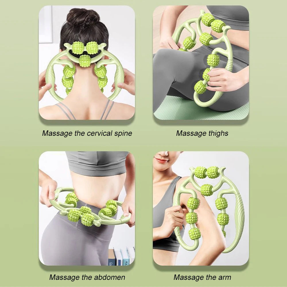Rouleau de Massage pour le cou, les cuisses, les mollets et les jambes,  des tissus profonds, outils myofacaux en mousse, récupération professionnelle