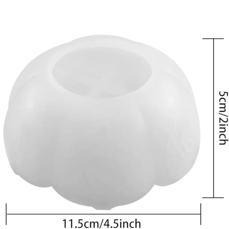 Bol de rangement Lotus, moule en Silicone époxy, boîte de rangement de roses, Surface miroir, résine époxy