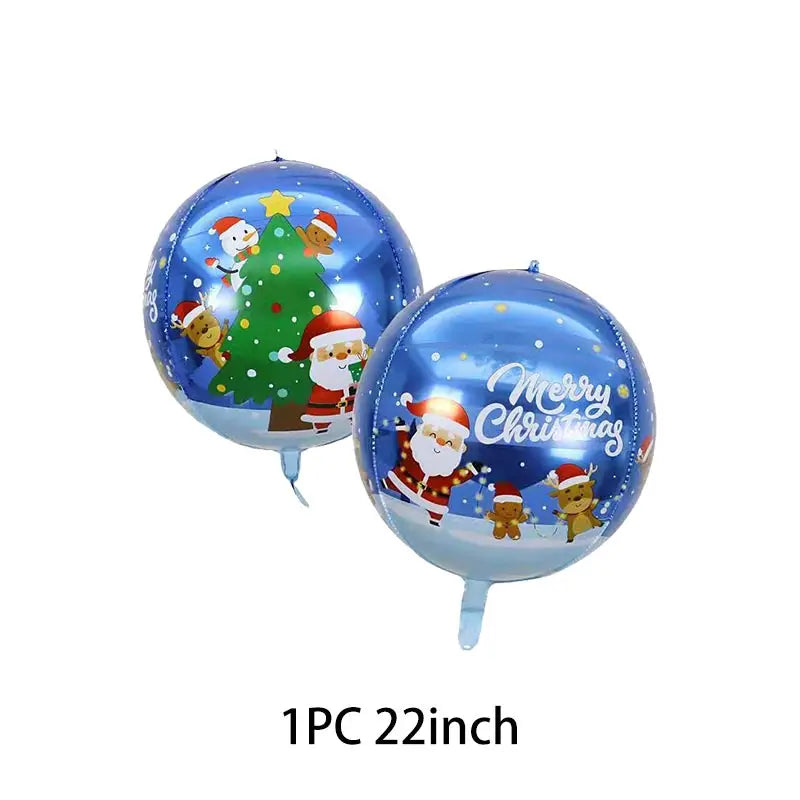 Ballons de Noël décoration