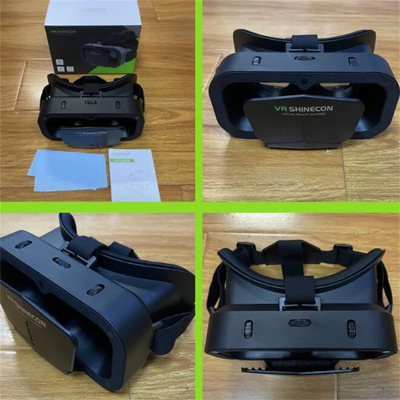 Kendecon Viar-Lunettes de réalité virtuelle 3D, lentilles de casque, casque intelligent pour smartphone, téléphone portable