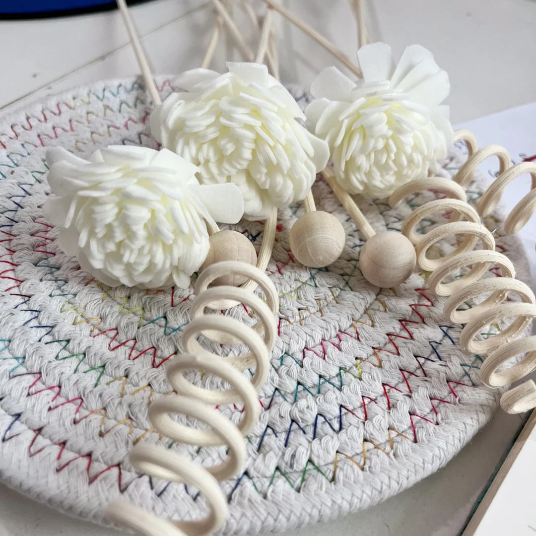 9 bâtonnets diffuseurs de parfum en rotin artificiel, recharge pour diffuseur d'arômes