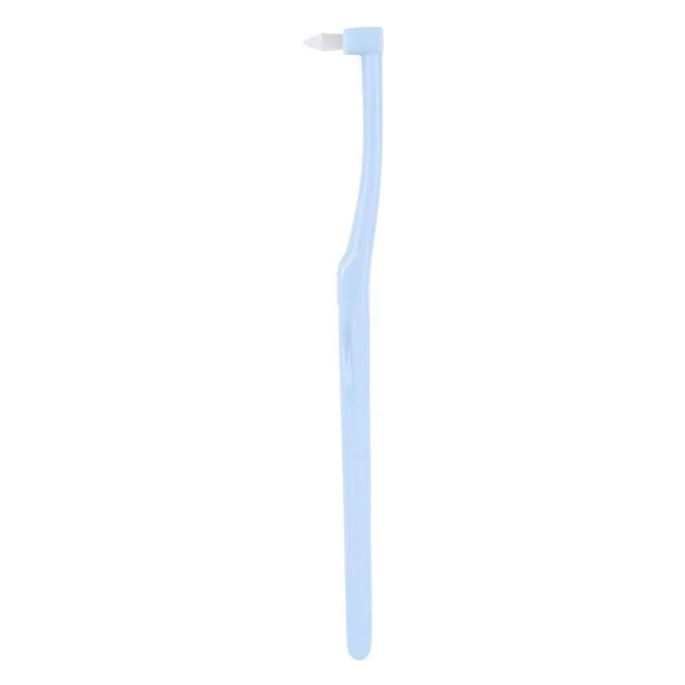Interdental Tooth Brush Orthodontic Teeth Braces Cleaning Head Flat Single Brush Pointed Toothbrush Dental Stain Toothbrush