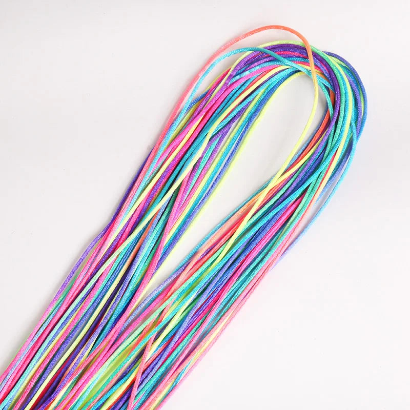 90 cm mélange coloré 4-30 pièces tresses de cheveux brins de corde pour tresses africaines filles bricolage queue de cheval tresses femmes style cheveux accessoires