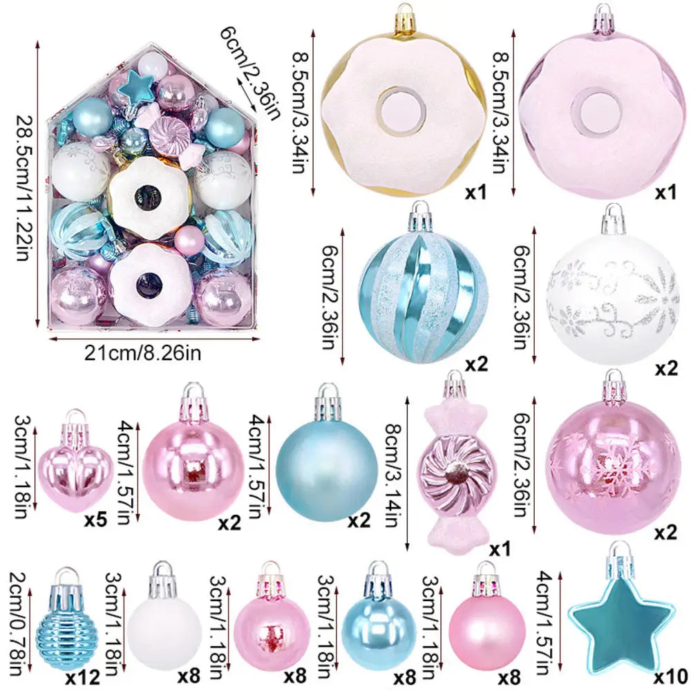 Décoration d'arbre de Noël - boule d'arbre de Noël